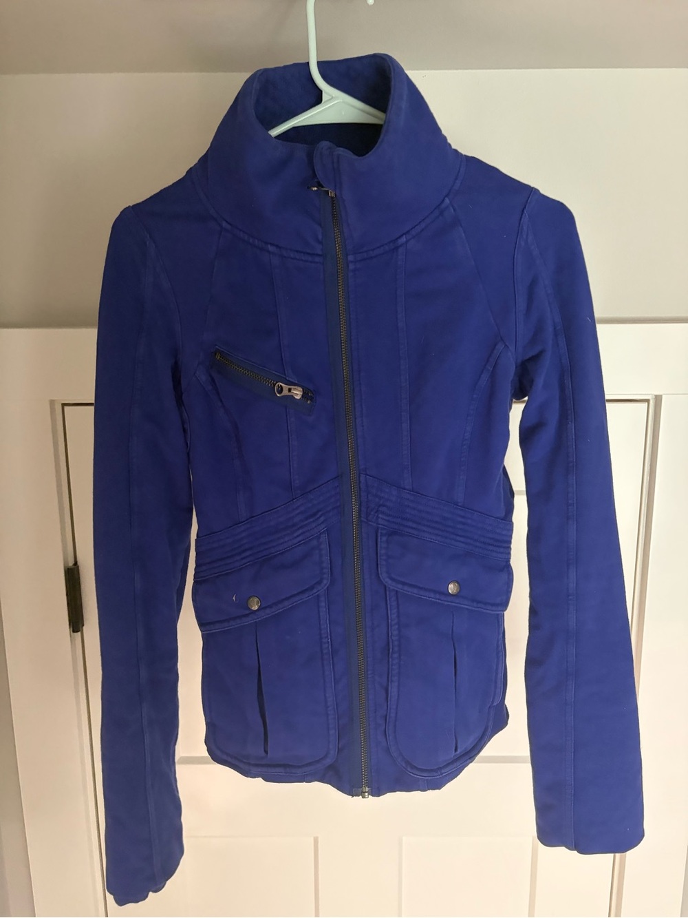 lululemon athletica Royal Blue Utility Zip Jacket